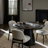 Skye Poker Table, Bluestone-Furniture - Dining-High Fashion Home