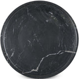 Skylar End Table, Black Marble-Furniture - Accent Tables-High Fashion Home