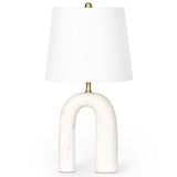 Slinkly Marble Table Lamp-Lighting-High Fashion Home