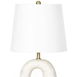 Slinkly Marble Table Lamp-Lighting-High Fashion Home