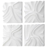 Snowdrift Wall Decor, Set of 4