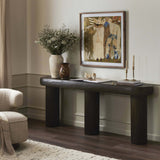 Sommer Console Table, Sienna Brown-Furniture - Storage-High Fashion Home