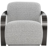 Sonesta Chair, Helios Check Black-Furniture - Chairs-High Fashion Home