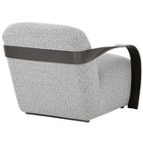 Sonesta Chair, Helios Check Black-Furniture - Chairs-High Fashion Home