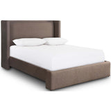 Sophia Bed, Rhett Mink-Furniture - Bedroom-High Fashion Home