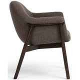 Sora Arm Chair, Gibson Mink-Furniture - Dining-High Fashion Home