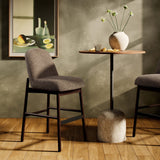 Sora Bar Stool, Gibson Mink-Furniture - Dining-High Fashion Home