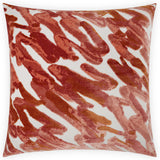 Spoken Pillow, Coral-Accessories-High Fashion Home