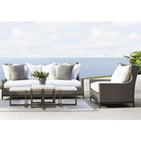 Stillwater Outdoor Square Cocktail Table, Terazzo-Furniture - Outdoor-High Fashion Home