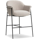 Suerte Bar Stool, Knoll Sand-Furniture - Chairs-High Fashion Home