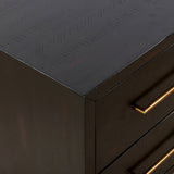 Suki Nightstand, Burnished Black