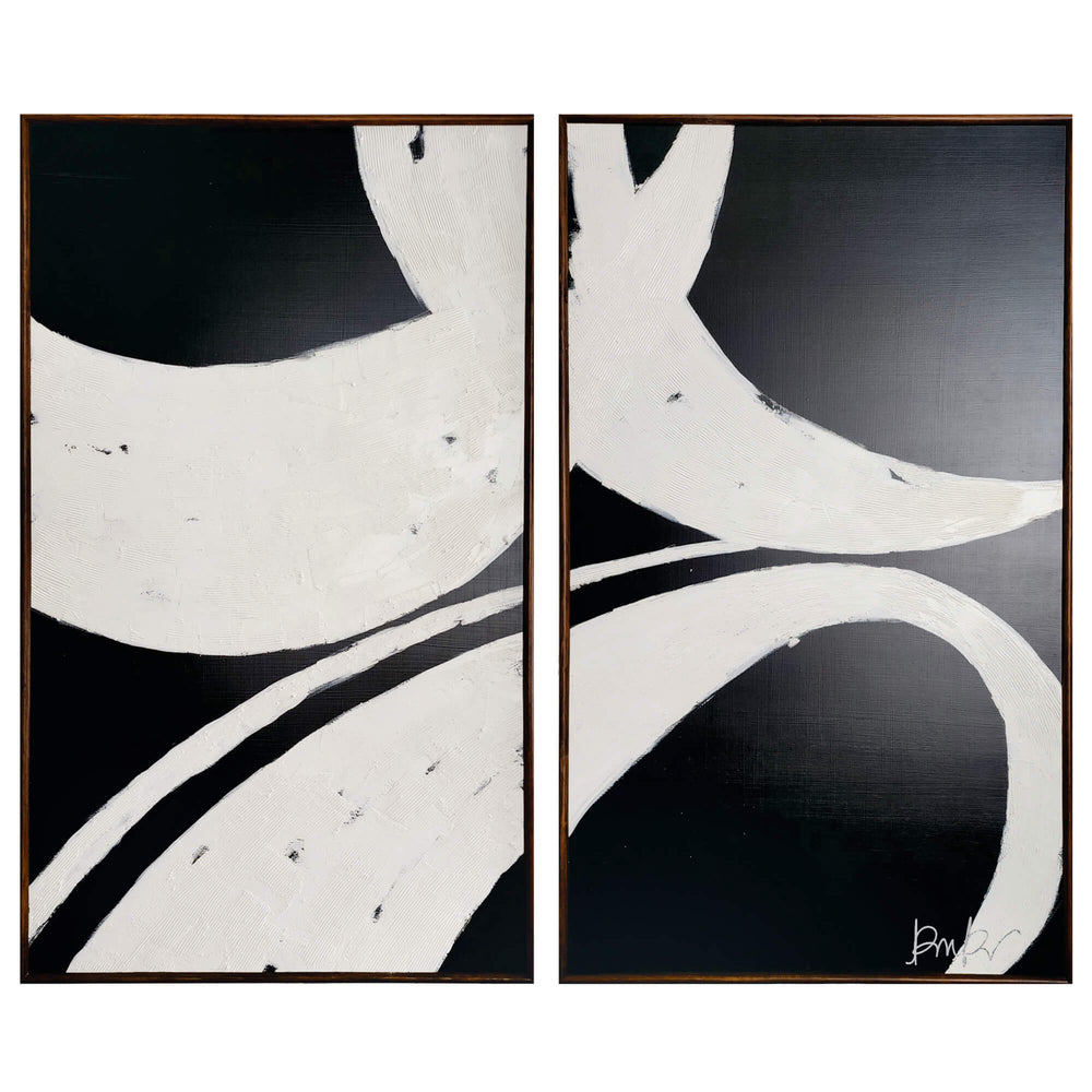 Transverso Framed, Set of 2-Accessories Artwork-High Fashion Home