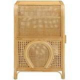 Tina Rattan Nightstand, Natural-Furniture - Bedroom-High Fashion Home