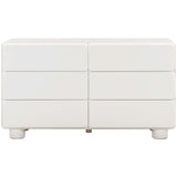 Tammy 6 Drawer Dresser, White-Furniture - Bedroom-High Fashion Home