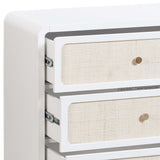 Patty 6 Drawer Dresser, White