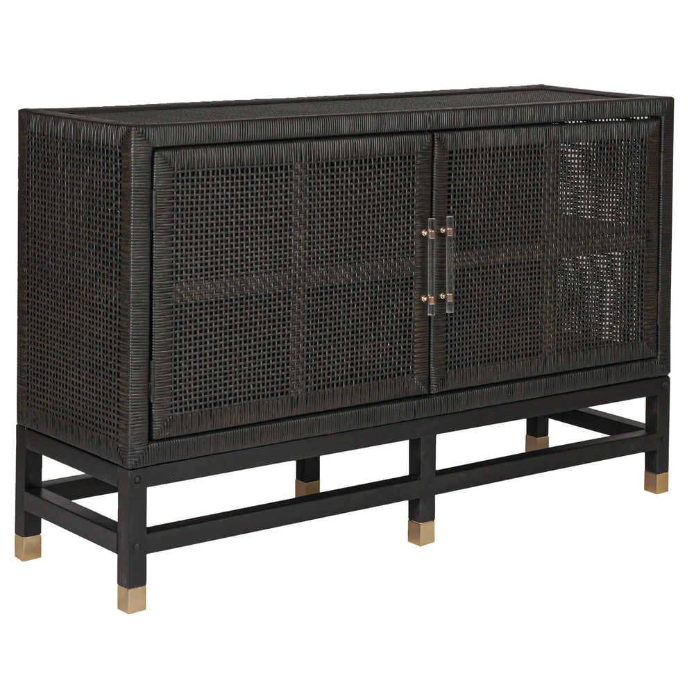 Amara Buffet, Charcoal-Furniture - Storage-High Fashion Home