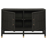 Amara Buffet, Charcoal-Furniture - Storage-High Fashion Home