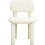 Elise Dining Chair, Ivory-Furniture - Dining-High Fashion Home