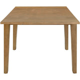 Polly Rectangular Extension Dining Table, Natural