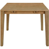 Polly Rectangular Extension Dining Table, Natural