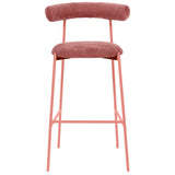 Liliana Bar Stool, Mauve-Furniture - Dining-High Fashion Home