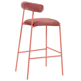 Liliana Bar Stool, Mauve-Furniture - Dining-High Fashion Home