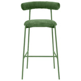 Liliana Bar Stool, Forrest Green-Furniture - Dining-High Fashion Home