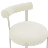 Margaret Dining Chair, Cream, Set of 2-Furniture - Dining-High Fashion Home