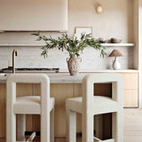 Hazel Counter Stool, Cream