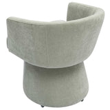 Kristen Rolling Desk Chair, Light Green-Furniture - Office-High Fashion Home