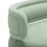 Tischa Sofa, Mint Green-Furniture - Sofas-High Fashion Home