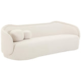 Circe Sofa, Textured Cream-Furniture - Sofas-High Fashion Home