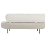 Tischa Sofa, Cream/Grey-Furniture - Sofas-High Fashion Home