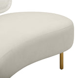 Tischa Sofa, Cream/Grey-Furniture - Sofas-High Fashion Home