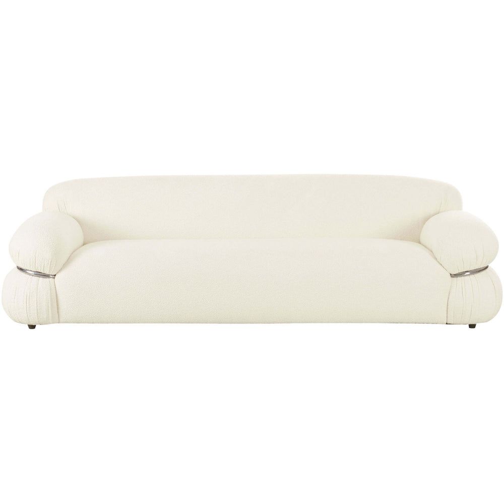 Leyla Boucle Sofa, Cream