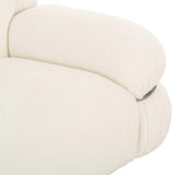 Leyla Boucle Sofa, Cream