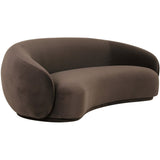 Kendall Sofa, Chocolate Brown