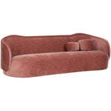 Circe Sofa, Textured Mauve