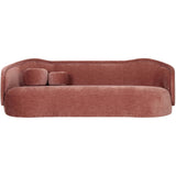 Circe Sofa, Textured Mauve