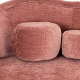 Circe Sofa, Textured Mauve