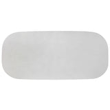 Margot Outdoor Oval Dining Table, Light Grey-Furniture - Dining-High Fashion Home