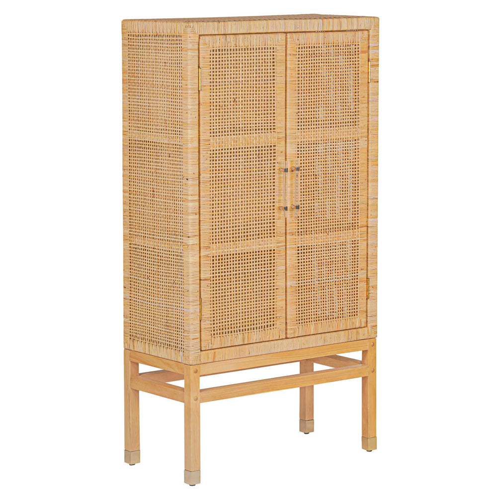 Amara Cabinet, Natural-Furniture - Storage-High Fashion Home