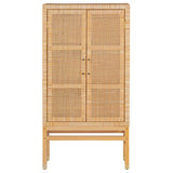 Amara Cabinet, Natural-Furniture - Storage-High Fashion Home