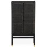 Amara Cabinet, Charcoal-Furniture - Storage-High Fashion Home