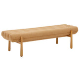 Julianna Bench, Sunflower Yellow-Furniture - Benches-High Fashion Home