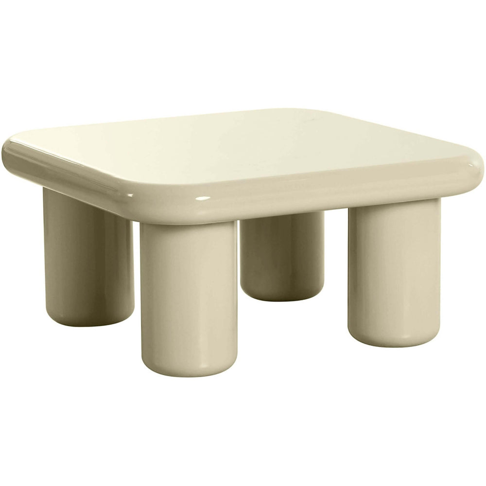 Memphis Coffee Table, Cream