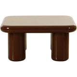 Memphis Coffee Table, Chocolate Brown