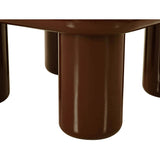 Memphis Coffee Table, Chocolate Brown