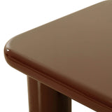 Memphis Coffee Table, Chocolate Brown