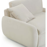 Rachelle Lounge Chair, Cream-Furniture - Chairs-High Fashion Home